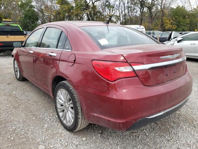 Photo 3 from auction – 2012 CHRYSLER 200 LIMITE with VIN 1C3CCBCB2CN307775