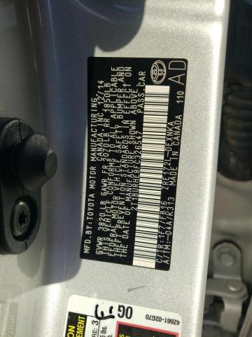 Photo 10 from auction – 2015 TOYOTA COROLLA L with VIN 2T1BURHE8FC326547