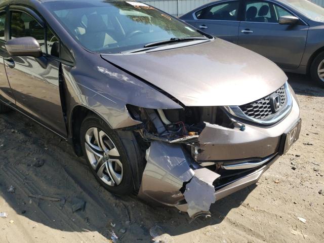 Photo 9 from auction – 2014 HONDA CIVIC LX with VIN 19XFB2F56EE072564