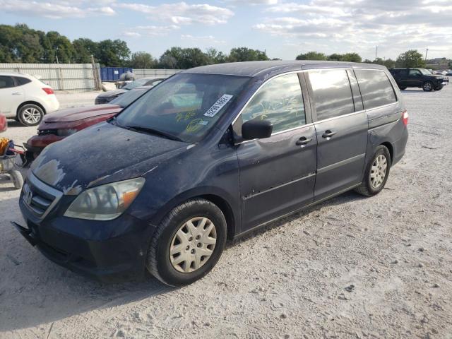 HONDA ODYSSEY LX 2007 with VIN 5FNRL382X7B098780 - Photo from auction
