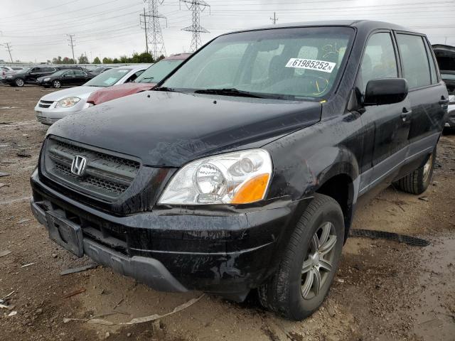 Photo 2 from auction – 2005 HONDA PILOT LX with VIN 2HKYF181X5H507874
