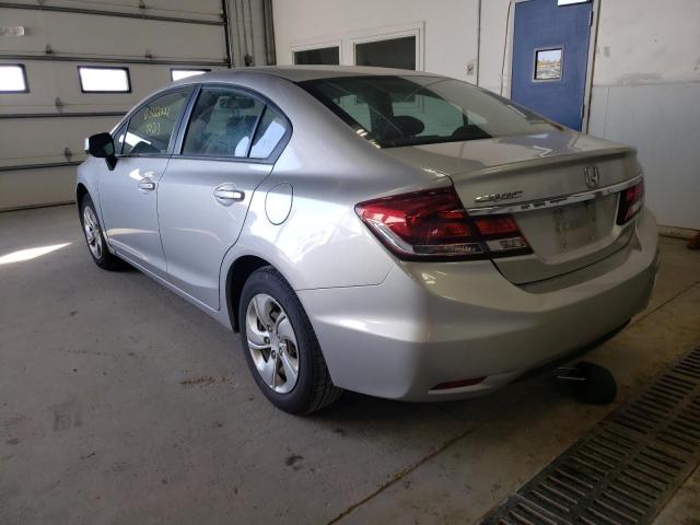 Photo 3 from auction – 2013 HONDA CIVIC LX with VIN 19XFB2F54DE066812