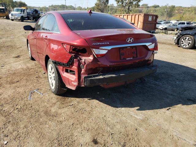 Photo 3 from auction – 2011 HYUNDAI SONATA GLS with VIN 5NPEB4AC8BH246221