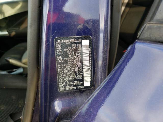 Photo 10 from auction – 2015 NISSAN JUKE S with VIN JN8AF5MR2FT512752