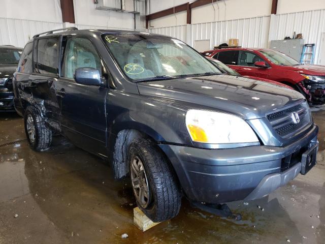 HONDA PILOT EX 2005 with VIN 5FNYF184X5B040528 - Photo from auction