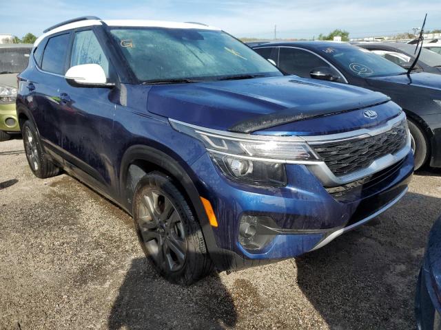 KIA SELTOS S 2021 with VIN KNDEU2AAXM7094401 - Photo from auction
