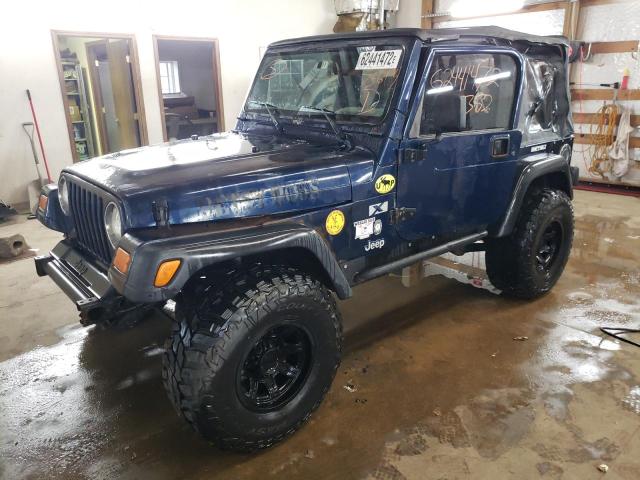 Photo 2 from auction – 2002 JEEP WRANGLER / with VIN 1J4FA39S12P736995