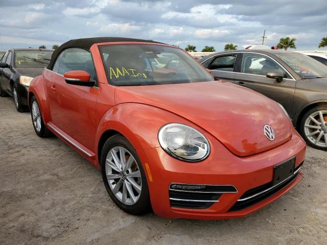 VOLKSWAGEN BEETLE S/S 2017 with VIN 3VW517AT4HM813576 - Photo from auction