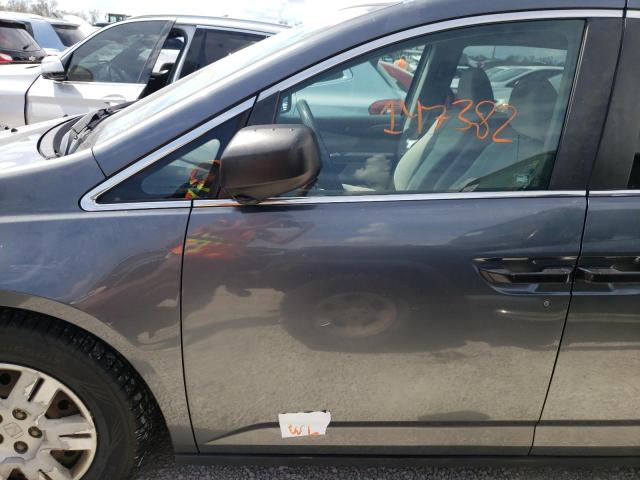 Photo 9 from auction – 2011 HONDA ODYSSEY LX with VIN 5FNRL5H24BB022170