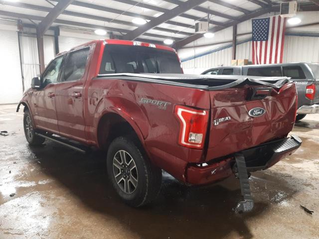 Photo 3 from auction – 2016 FORD F150 SUPER with VIN 1FTEW1EG2GFD36904