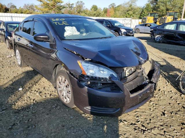 Photo 1 from auction – 2013 NISSAN SENTRA S with VIN 3N1AB7AP8DL733332