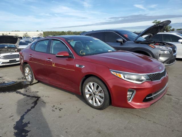 KIA OPTIMA LX 2018 with VIN 5XXGT4L32JG240752 - Photo from auction