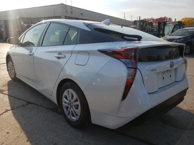 Photo 3 from auction – 2016 TOYOTA PRIUS with VIN JTDKBRFU2G3512255