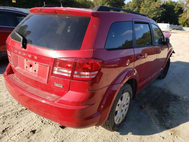 Photo 4 from auction – 2017 DODGE JOURNEY SE with VIN 3C4PDCAB4HT507678