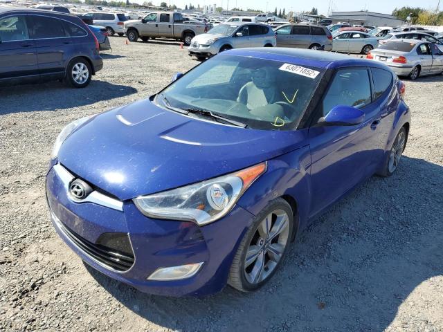 Photo 2 from auction – 2012 HYUNDAI VELOSTER with VIN KMHTC6AD2CU079575