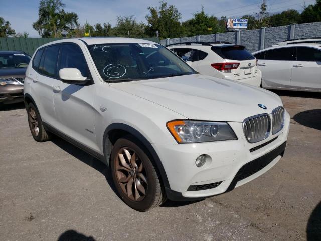 BMW X3 XDRIVE3 2012 with VIN 5UXWX7C58CL975515 - Photo from auction