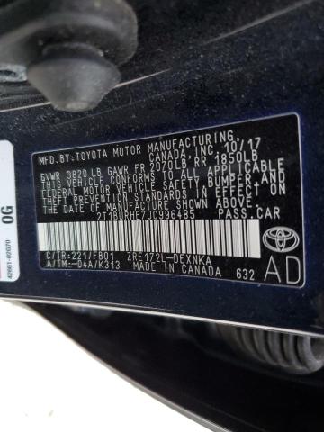 Photo 10 from auction – 2018 TOYOTA COROLLA L with VIN 2T1BURHE7JC996485