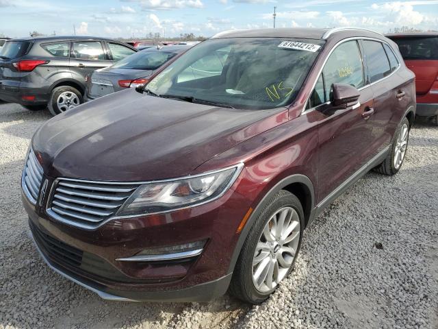 Photo 2 from auction – 2017 LINCOLN MKC RESERV with VIN 5LMCJ3C96HUL40952