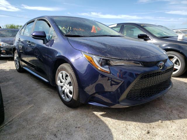 TOYOTA COROLLA LE 2022 with VIN 5YFEPMAE4NP313763 - Photo from auction