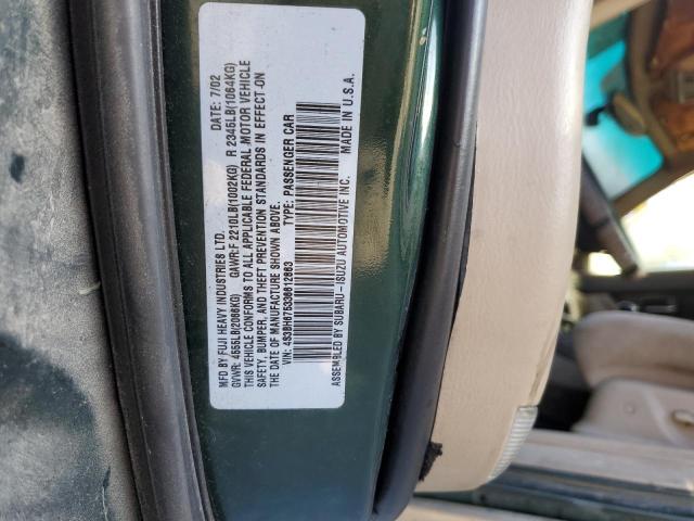 Photo 10 from auction – 2003 SUBARU LEGACY OUT with VIN 4S3BH675336612863