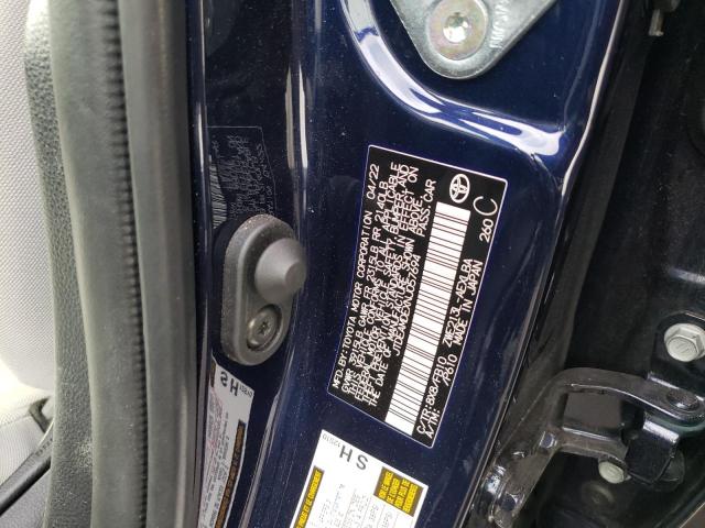 Photo 10 from auction – 2022 TOYOTA COROLLA LE with VIN JTDEAMDEXNJ057694