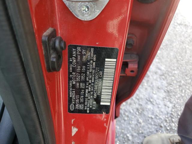 Photo 10 from auction – 2016 HYUNDAI ACCENT SE with VIN KMHCT4AE9GU965721