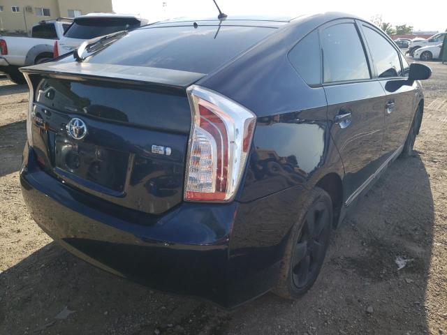 Photo 4 from auction – 2013 TOYOTA PRIUS with VIN JTDKN3DU9D0341072