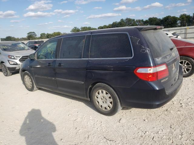 Photo 2 from auction – 2007 HONDA ODYSSEY LX with VIN 5FNRL382X7B098780