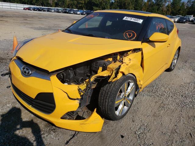 Photo 2 from auction – 2016 HYUNDAI VELOSTER with VIN KMHTC6AD2GU303790