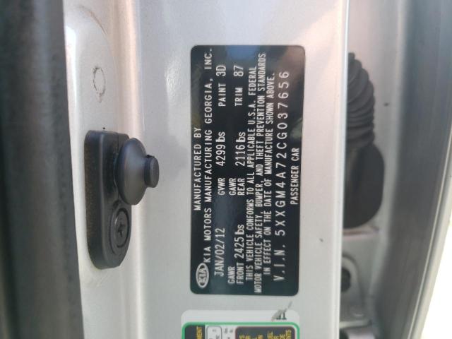 Photo 10 from auction – 2012 KIA OPTIMA LX with VIN 5XXGM4A72CG037656
