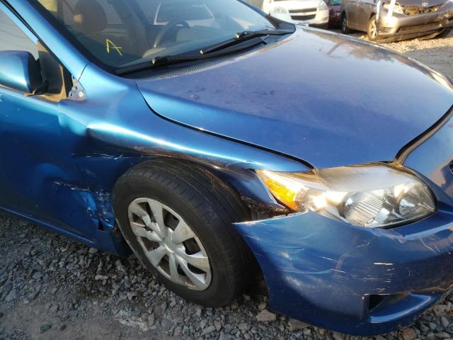 Photo 9 from auction – 2010 TOYOTA COROLLA BA with VIN 2T1BU4EE6AC260516