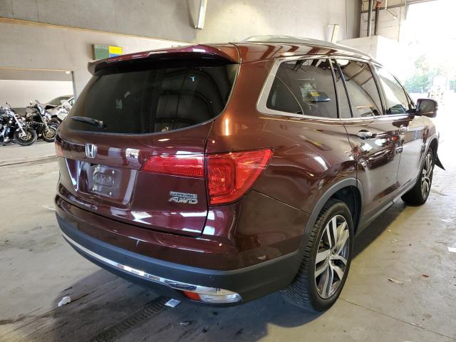 Photo 4 from auction – 2018 HONDA PILOT TOUR with VIN 5FNYF6H98JB042796