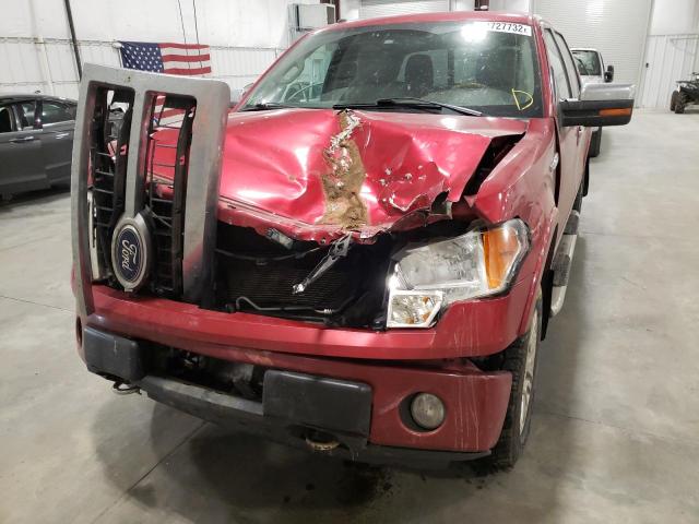 Photo 9 from auction – 2010 FORD F150 SUPER with VIN 1FTFW1EV2AFC62698