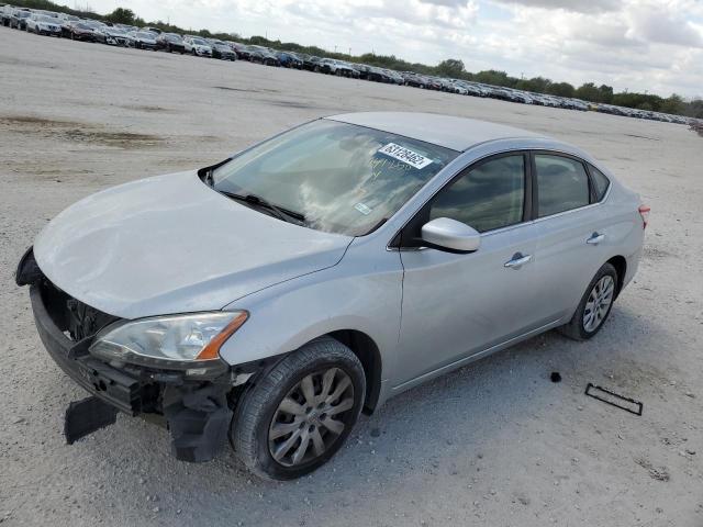Photo 2 from auction – 2014 NISSAN SENTRA S with VIN 1N4AB7AP1EN855986