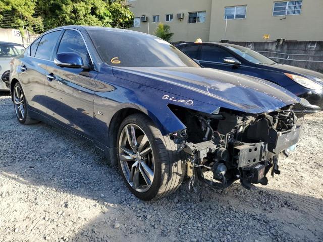 INFINITI Q50 BASE 2014 with VIN JN1BV7AP0EM685408 - Photo from auction