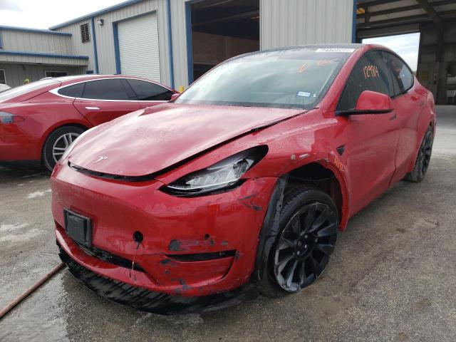 Photo 2 from auction – 2022 TESLA MODEL Y with VIN 7SAYGDEE1NF480541