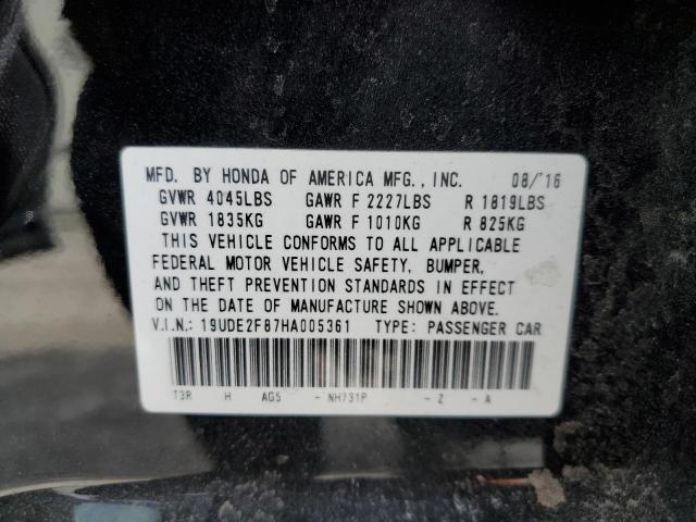 Photo 10 from auction – 2017 ACURA ILX PREMIU with VIN 19UDE2F87HA005361