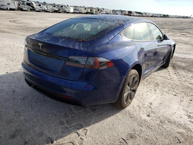 Photo 4 from auction – 2021 TESLA MODEL S with VIN 5YJSA1E52MF454788