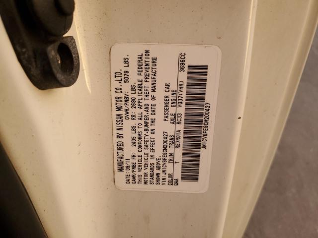 Photo 10 from auction – 2012 INFINITI G37 BASE with VIN JN1CV6FE9CM200427