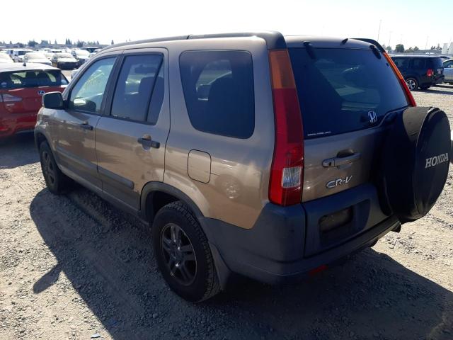 Photo 3 from auction – 2003 HONDA CR-V EX with VIN JHLRD788X3C007929