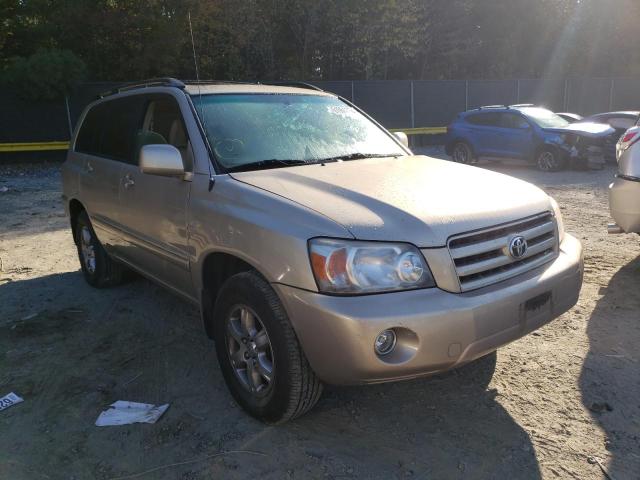 TOYOTA HIGHLANDER 2006 with VIN JTEHP21AX60184837 - Photo from auction