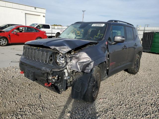 Photo 2 from auction – 2017 JEEP RENEGADE T with VIN ZACCJBCB3HPF24364