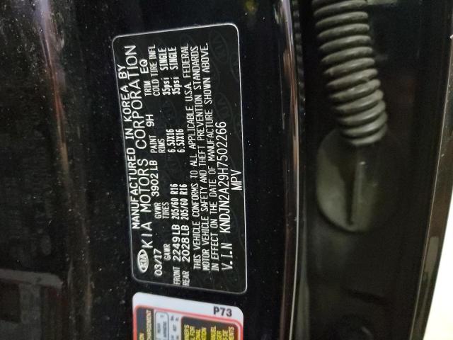 Photo 10 from auction – 2017 KIA SOUL with VIN KNDJN2A29H7502266
