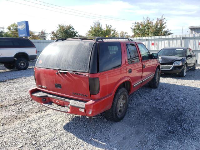 Photo 4 from auction – 2000 CHEVROLET BLAZER with VIN 1GNDT13W5Y2323305