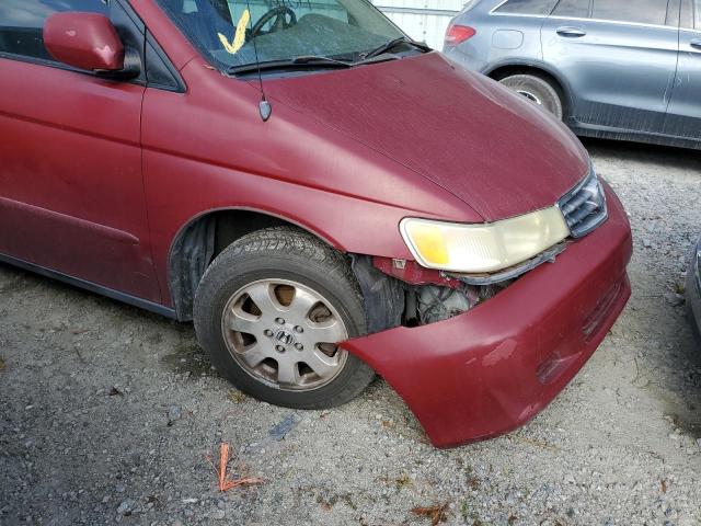 Photo 9 from auction – 2002 HONDA ODYSSEY EX with VIN 2HKRL18622H545958