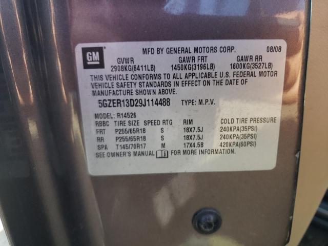 Photo 10 from auction – 2009 SATURN OUTLOOK XE with VIN 5GZER13D29J114488