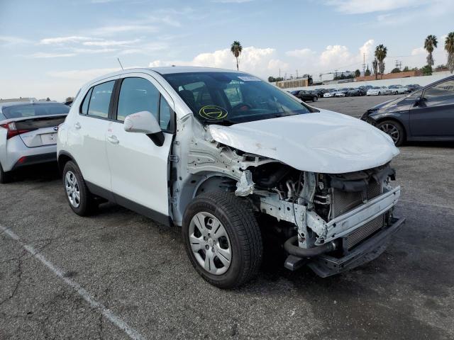 CHEVROLET TRAX LS 2017 with VIN KL7CJKSB3HB124605 - Photo from auction
