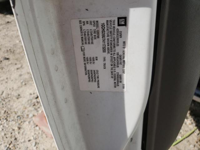 Photo 10 from auction – 2004 CHEVROLET EXPRESS G3 with VIN 1GCHG39U741173200