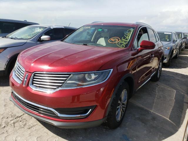 Photo 2 from auction – 2016 LINCOLN MKX SELECT with VIN 2LMTJ6KR3GBL73874