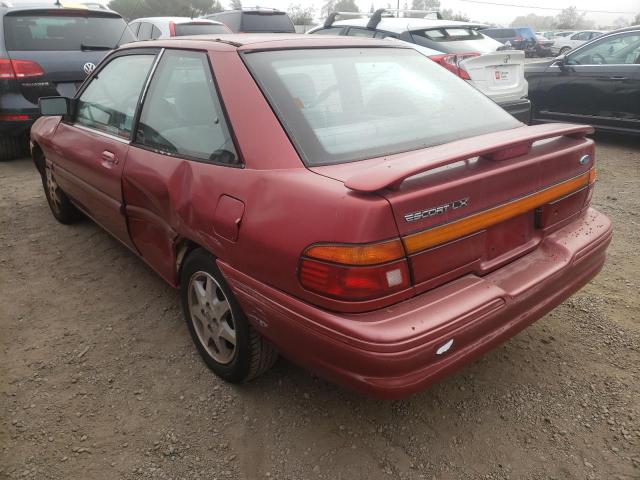 Photo 3 from auction – 1996 FORD ESCORT LX with VIN 1FASP11J0TW115447